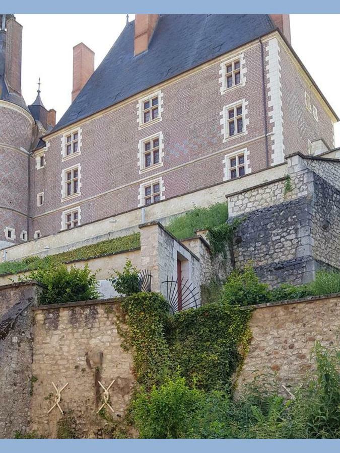 Charmant Appartement Au Pied Du Chateau Gien Exterior foto
